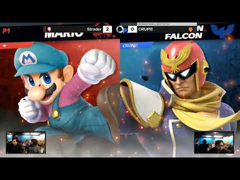 SOS 162 Winners Finals - Stroder (Luigi, Mario) vs CRUP!!! (Falcon)