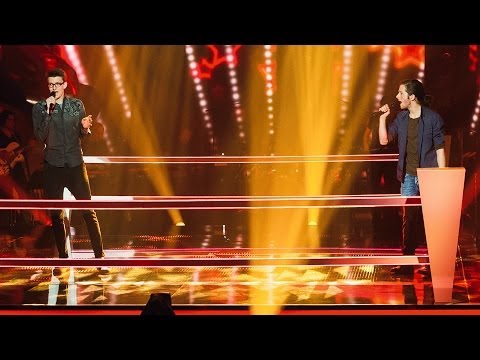 Robin Portmann vs. Dubhaltach Tracey - My Girl - Battle - The Voice of Switzerland 2014