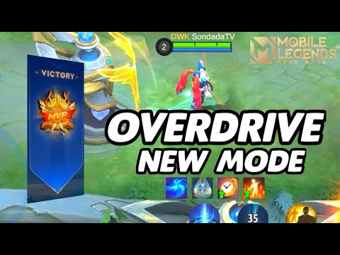 SPAMMING SKILLS || REDUCED COOLDOWNS || NEW MODE - OVERDRIVE || MOBILE LEGENDS