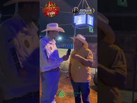 Prefeito de Trombas, Delvair Prego na 40° Expoagro de Uruaçu
