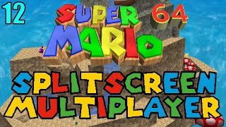 Super Mario 64 Splitscreen Multiplayer 120 Stars - Part 12