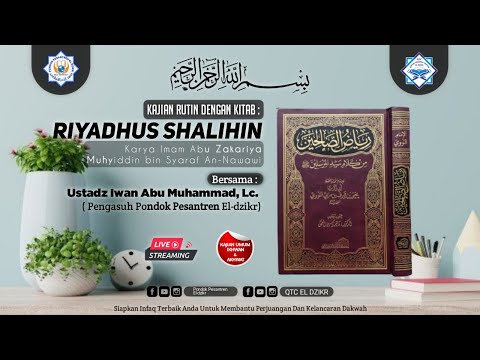 {Hadist ke 59} Bab : Kejujuran |Kitab Riyadhus Shalihin || Ust.Iwan Abu Muhammad, Lc. Hafidzhohullah