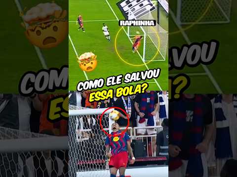 COMO O RAPHINHA SALVOU ESSA BOLA??🤯
