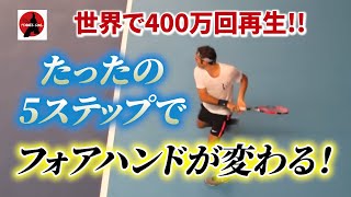 プロ直伝!完璧なフォアハンドになる5つの秘訣