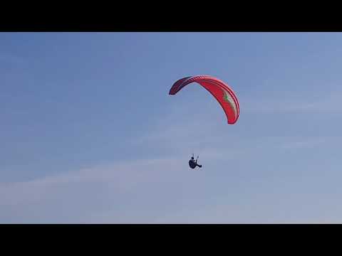 2019.08.26 First Flight Gin Atlas Paraglider @Milk Hill Bowl, Wiltshire, UK