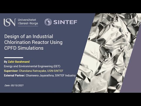USN Thesis Overview: Design of an Industrial Chlorination Reactor using CPFD Simulations