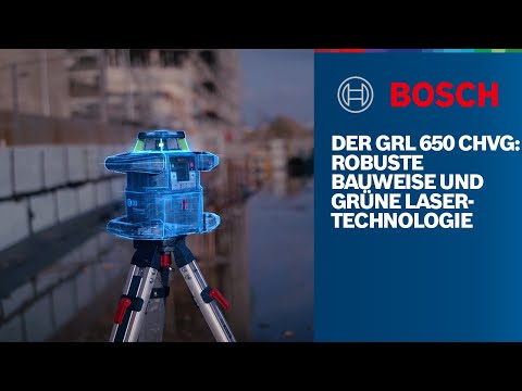 Der GRL 650 CHVG: Robuste Bauweise und grüne Lasertechnologie
