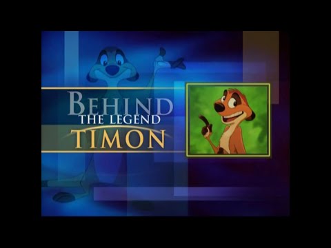 Thumbnail of the video: Lion King 1 1/2 - Featurette - Timon: Behind The Legend