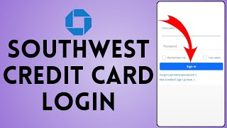 Southwest Credit Card Login | How to Sign in to Southwest Airlines CC Account in 2024 (EASY!!)