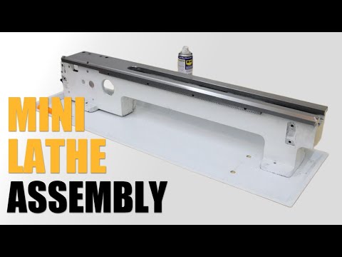 Mini Lathe Assembly & Precision Testing | Shimming for Rigidity