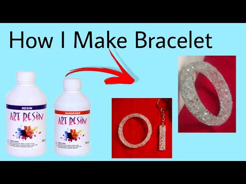 Customized Resin Bangle | Epoxy Resin Bracelet Tutorial |How I make Resin Bangle at Home