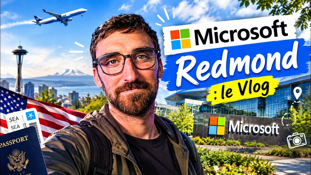 Dans les coulisses de Microsoft à Redmond (🇺🇸) | VLOG