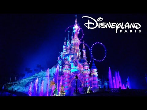 Disney D-light during Christmas at Disneyland Paris
