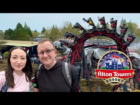 Alton Towers Vlog - Riding the New Nemesis Reborn for the First Time | April 2024
