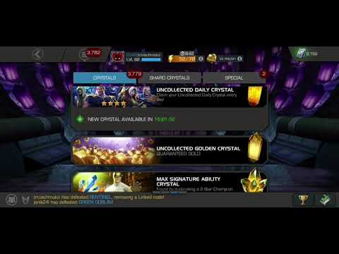 1 Million Battle Chips 100 Uncollected Arena Crystals Opening #3 | Marvel Contest Of Champions