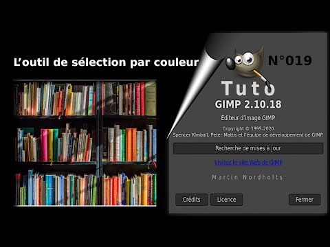 Gimp 2 10 18 Tutorial for Beginners -019- The Color Selection Tool