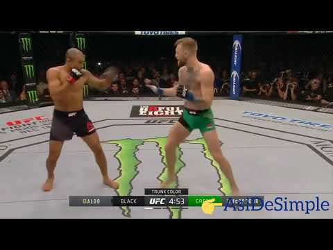 PELEA MAS RAPIDA de CONOR MCGREGOR por KO