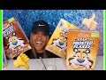 KELLOGG S FROSTED FLAKES CEREAL MUKBANG CHOCOLATE HONEY NUT AND CINNAMON FLAVOR