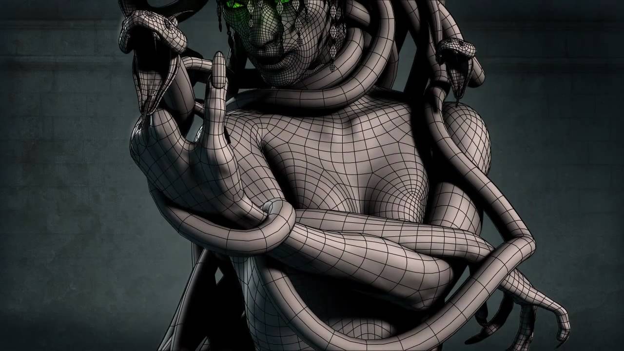 Character Modeling Reel By Louie Ishii