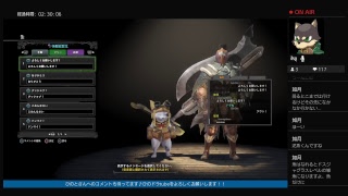 ひのドラtudeのMHWβテストライブ配信(ドラ丸視点)三日目！