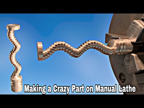 Amazing Brass Turning Technique Making a Crazy Part on the Manual Lathe Machine