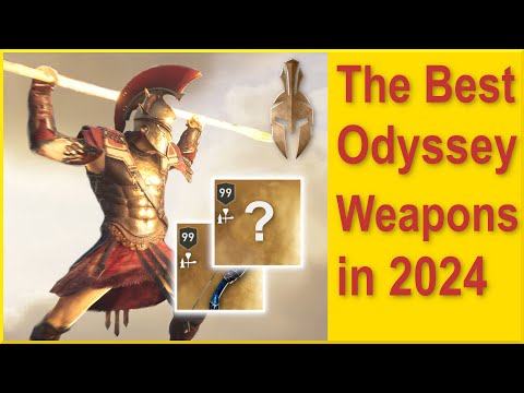 Assassins Creed Odyssey - Best Weapons 2024 - Best Swords - Best Bows - All Secret Perks & Abilities