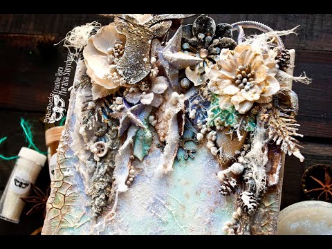 Magical Christmas - Mixed Media Canvas