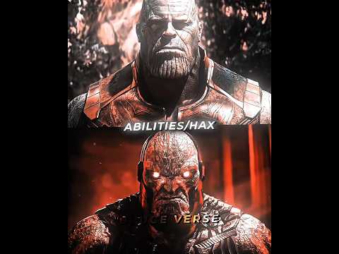 MCU Thanos vs DCEU Darkseid #shorts #marvel #dc #viral