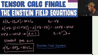 The Einstein Field Equations | Tensor Calc Finale