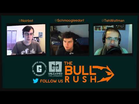 The Bull Rush #6 l Gigantic round table, skins, and competing games