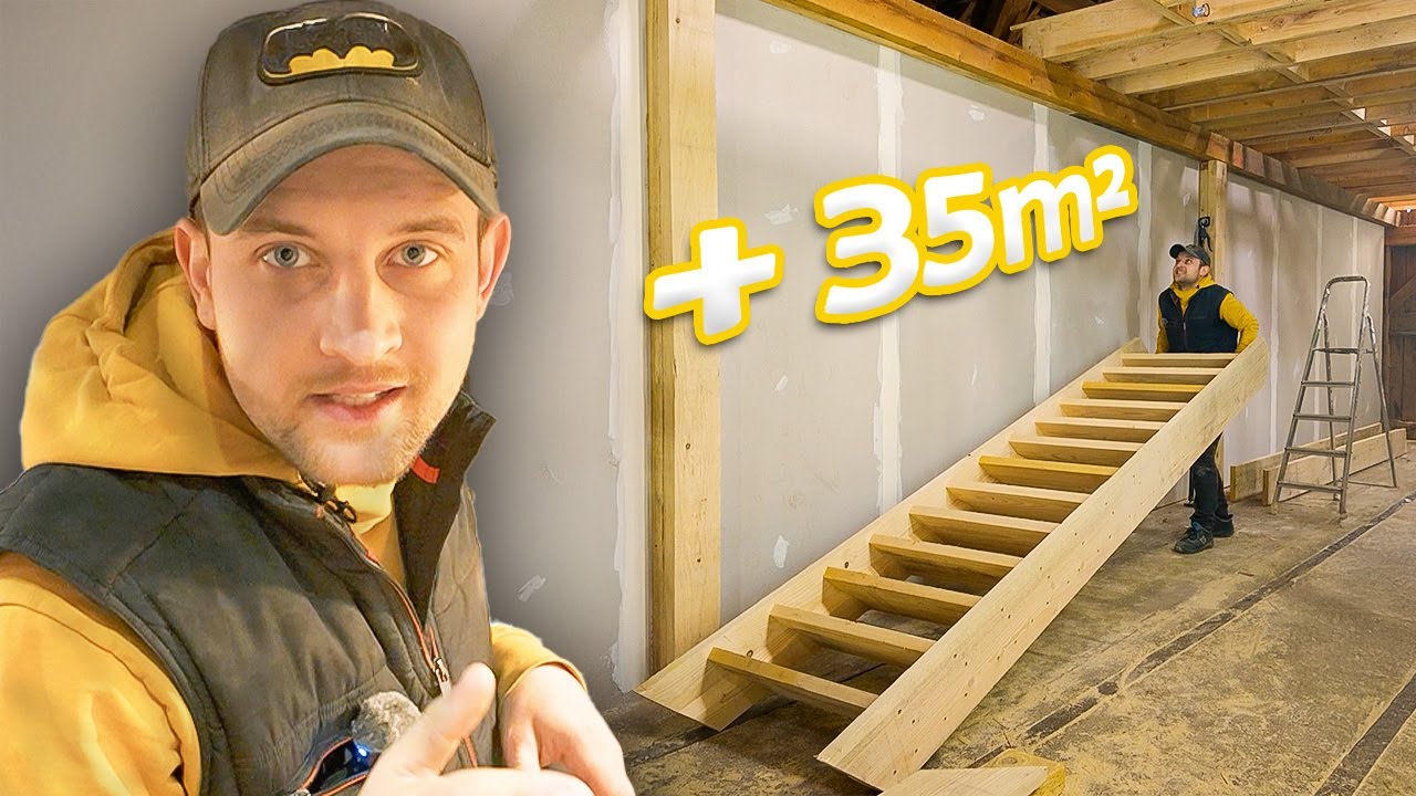 Creation of 35m2 in my barn