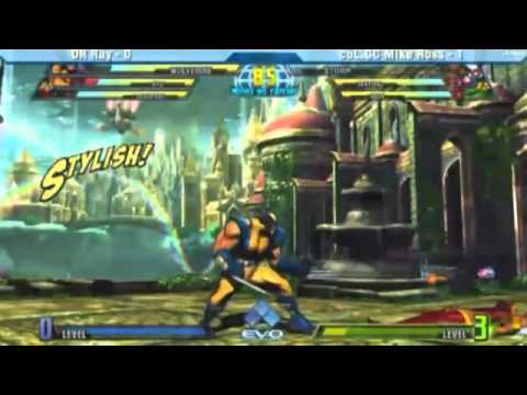 EVO 2011 - Marvel vs Capcom 3 - Mike Ross vs. Dr Ray