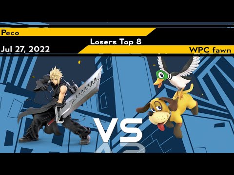 [Smash Ultimate] Peco vs WPC | fawn - Xeno251 (L.Top 8)