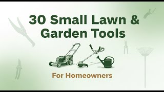 30 Must have Small Gardening Tools on Amazon