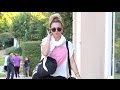 Kaley Cuoco Wears A Big Heart At Yoga Is Asked About Presidential Debate