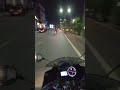 Night Ride ️ Shorts Youtubeshorts Trending Viral Crazyrider Yamaha R15 Status Vlog Road