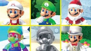 (All Mario Costumes) Mario Party Superstars but EVERY TURN Mario has a New Modded Outfit!