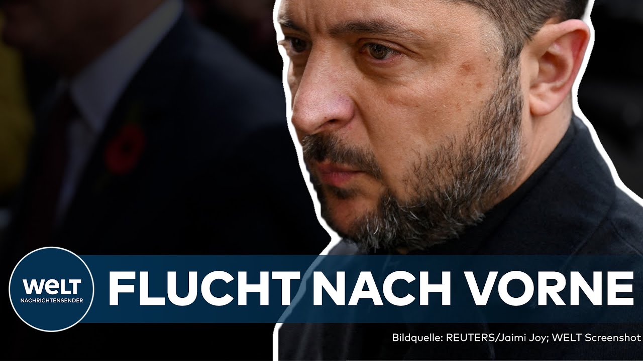KORRUPTIONSSKANDAL ERSCHÜTTERT UKRAINE: Präsident Selenskyj reagiert mit der Flucht nach vorne