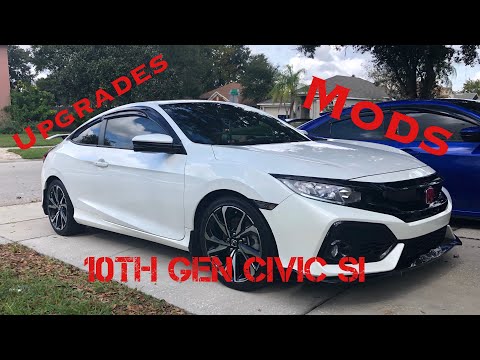 10TH GEN CIVIC MODS!