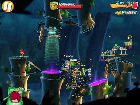 Angry Birds 2 - Map Level 533 - boss room