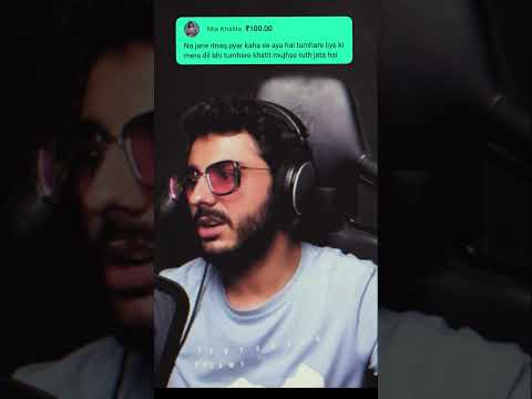 MIA KHALIFA SUPERVHAT TO CARRYMINATI #carryminati #shorts #superchat #shorts #funny #shocking