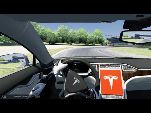 Assetto Corsa - Tesla Model S P100D @Magione Hotlap: 1:18:62
