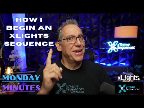 How I Begin An xLights Sequence