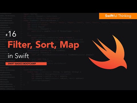How to Filter, Sort, and Map in Swift | Swift Basics #16 thumbnail