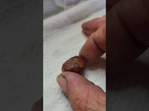 fire opal from start to beautiful finish!