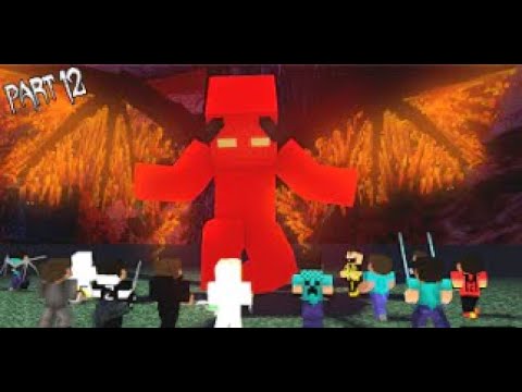 Season 5 Part 12 DOOMS DAY   THE FINAL BATTLE HEROBRINE VS DARK HEROBRINE   Minecraft Animation 👿