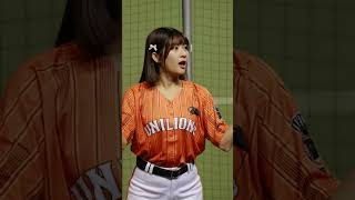 #unigirls 瑟七 比賽前應援教學 1林佳緯 2024.10.22  #統一獅 #台湾チア #fancam #cheerleader #台灣大賽