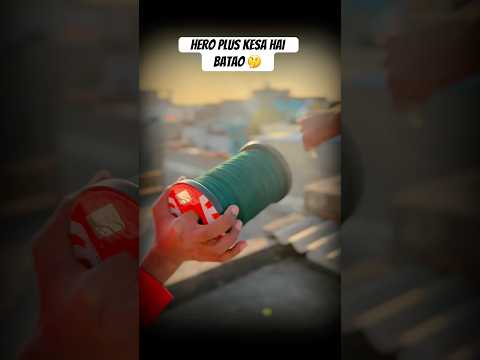 Hero plus kesa hai btao 🤔| hero plus plastic manjha 😱 | udi udi jaye song shorts ❤️🪁 #kites