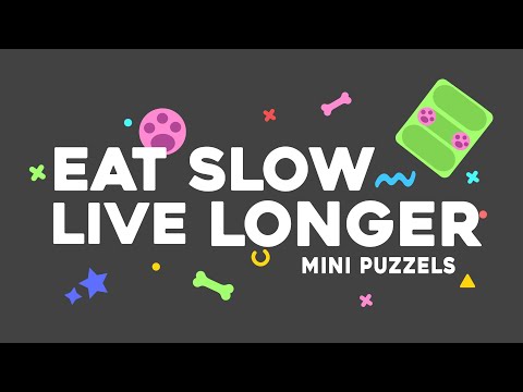 Eat Slow Live Longer - Mini Puzzle (NL)
