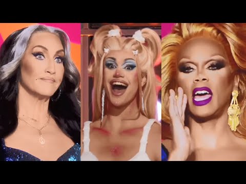 2 seconds of each queen in Drag Race S15 E07